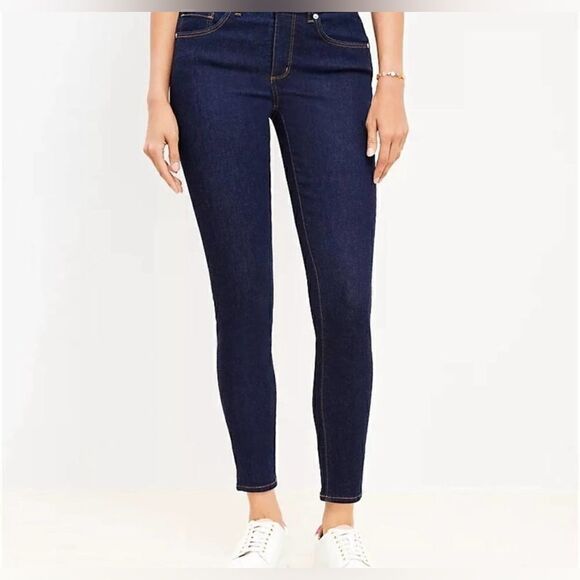LOFT Jeans Size 4 Modern Skinny Jeans 27 Petite - Picture 1 of 9